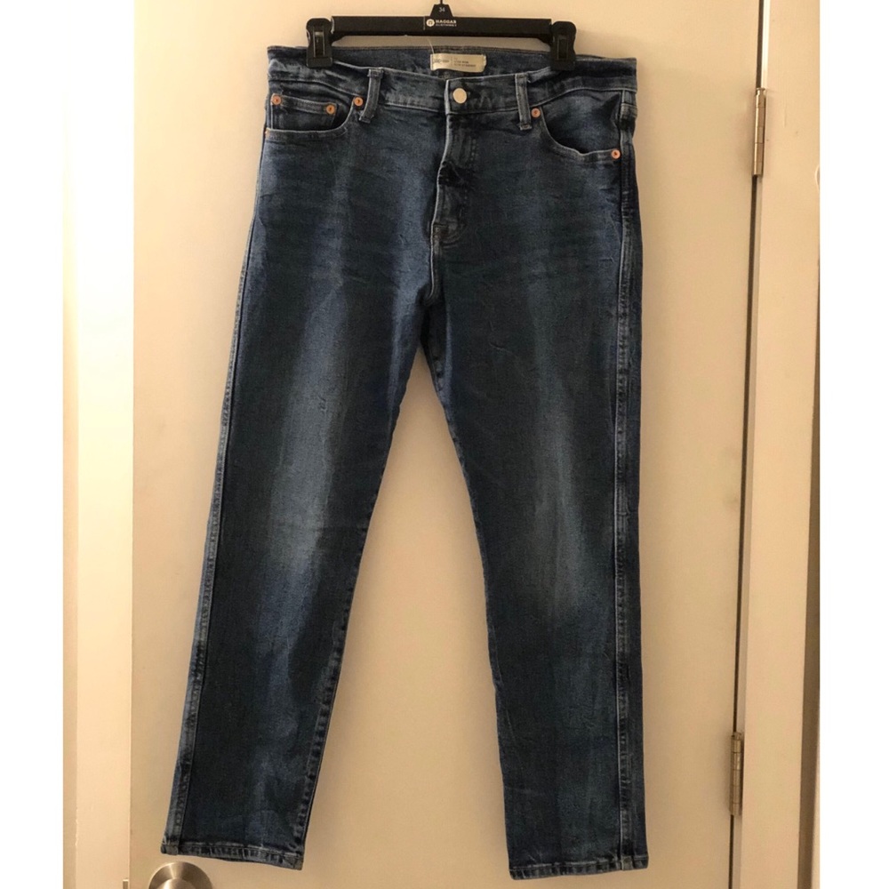 GAP High Rise Slim-Straight Jeans